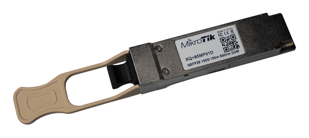 -Mikrotik XQ+85MP01D QSFP28 100GBASE-SR4 100m Fiber Modül