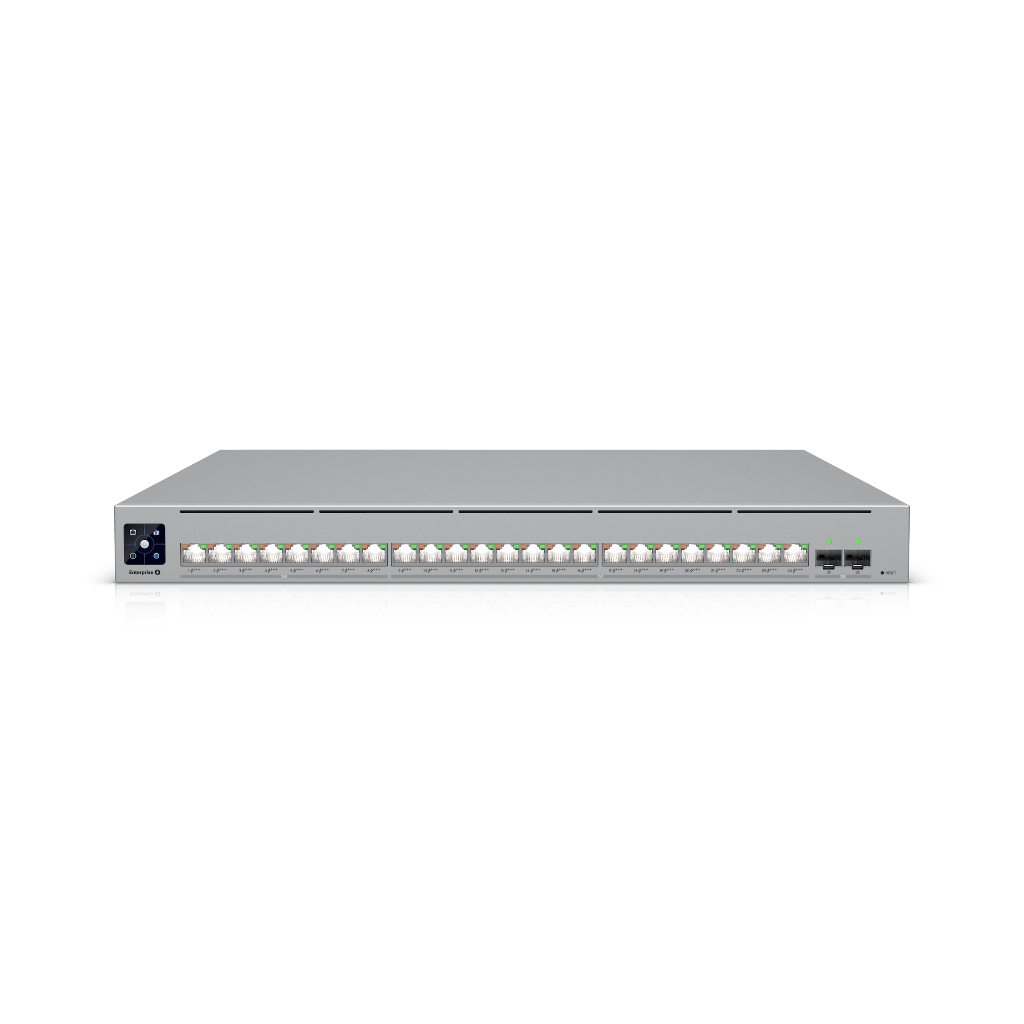 ECS-24-PoE 1050W-UBNT UniFi Enterprise Campus 24 PoE (ECS-24-PoE 1050W) - 24 Port PoE+++ Destekli, 25G Uplink'li Layer 3 Kurumsal Kampüs Switch