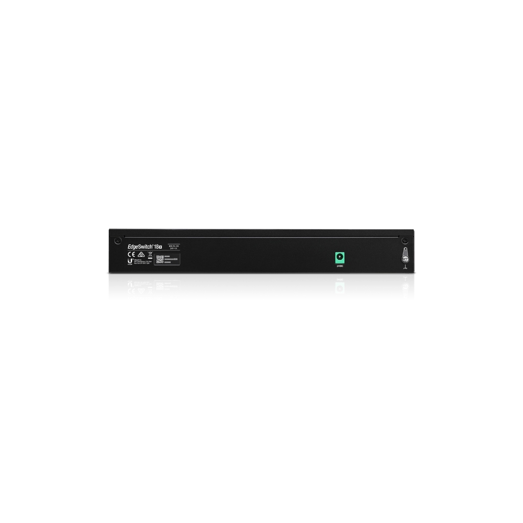 UBNT ES-18X Ubiquiti Networks EdgeSwitch 18X (ES-18X) – 16 Gigabit RJ45, 2 SFP Port, Fanless and Affordable WISP Switch ürün görseli 5 - wifidepo