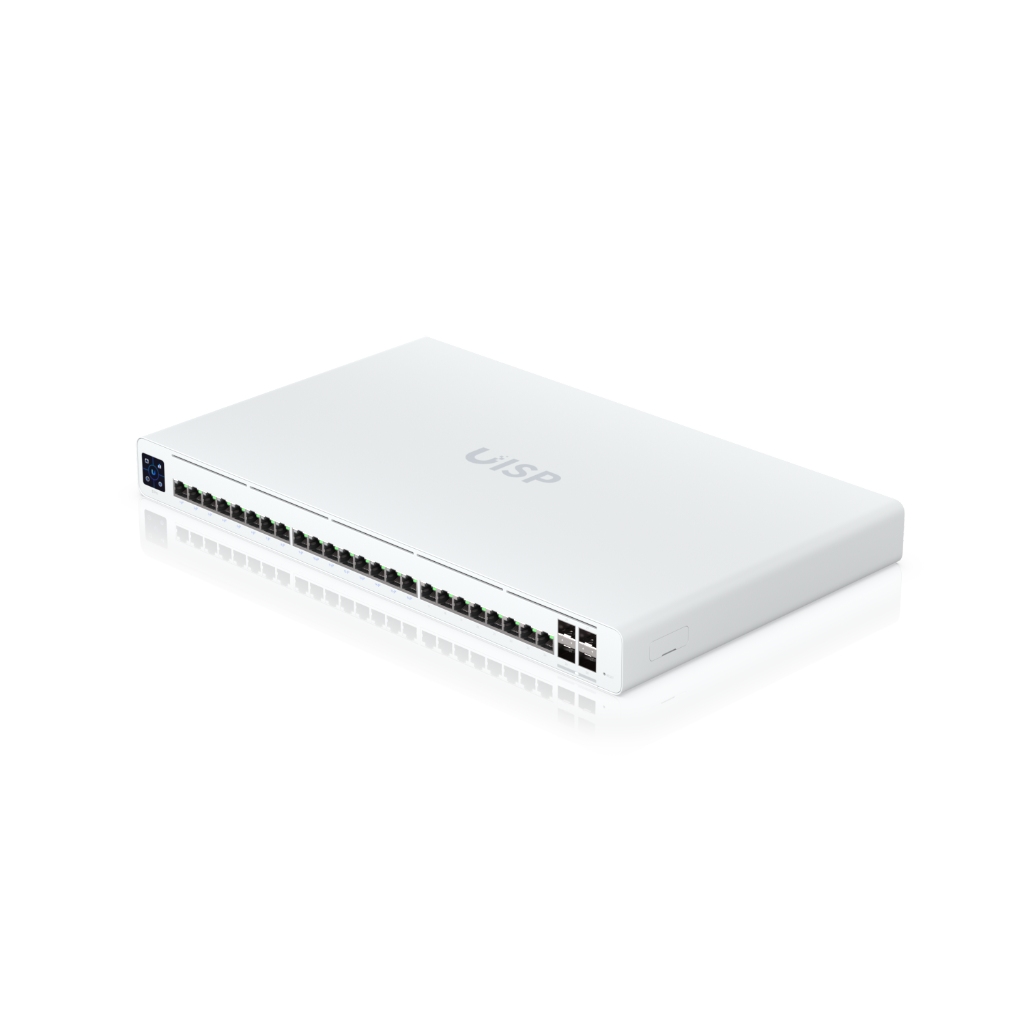 -UBNT UISP Switch Pro (UISP-S-Pro) - 16 Port 27V Pasif PoE, 4x 10G SFP+, 220W Güç Bütçeli Profesyonel WISP Switch