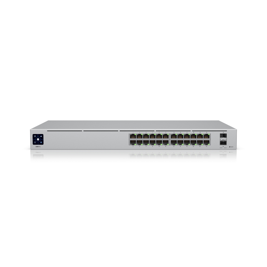 -UBNT UniFi Switch Pro 24 (USW-Pro-24) | 24 Port Gigabit, 10G SFP+, Katman 3 Anahtarlama Cihazı