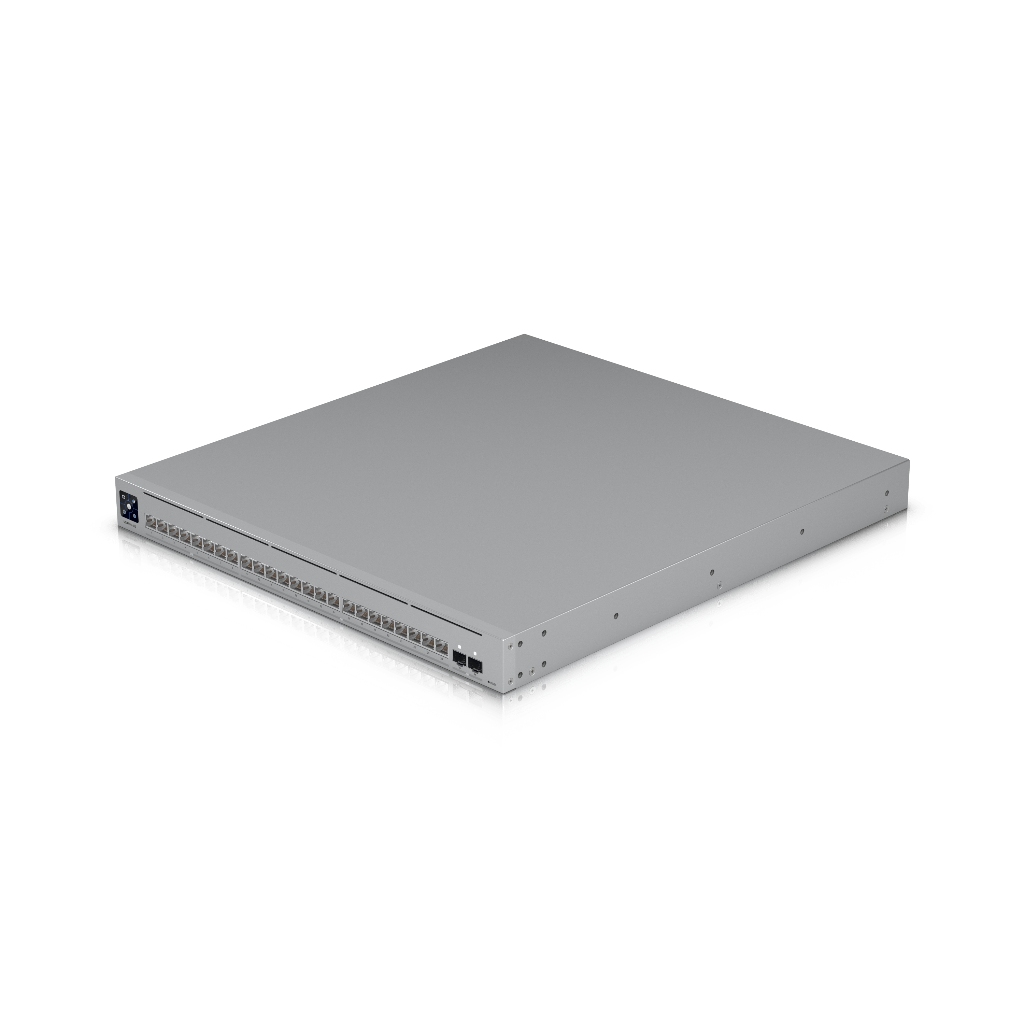 -UniFi Pro XG 24 (USW-Pro-XG-24) | 24 Port 10GbE/2.5GbE Layer 3 Etherlighting™ PoE Switch
